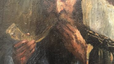 Adolf Behrman - Blowinhg the shofar - Jerusalem - Gallery - Kings Gallery - Art